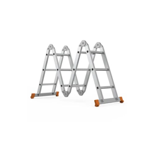 Échelle pliante articulée en aluminium 4×3